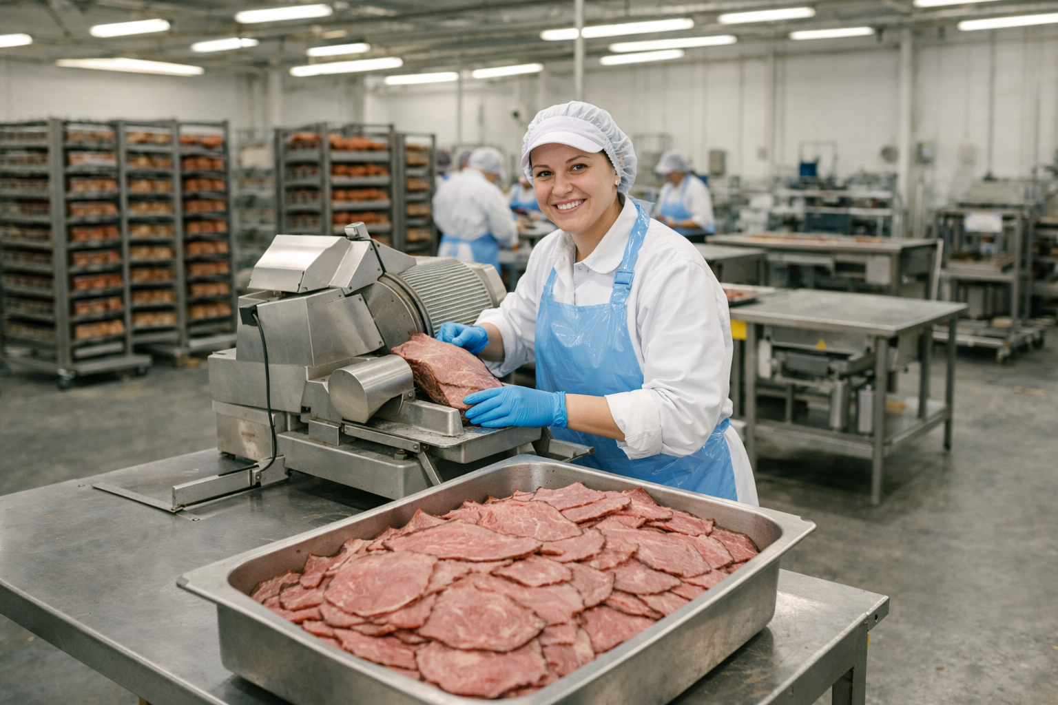 Lucrător producție carne